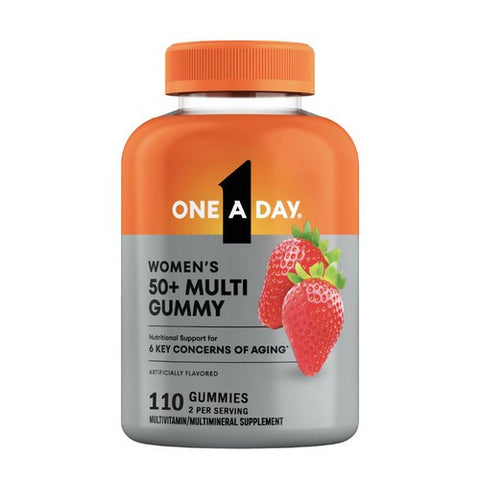 Women'S 50+ Advanced Multivitamin Gummies 110 Count by One A Day