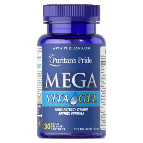 Mega Vita Gel 30 Softgels by Puritan's Pride