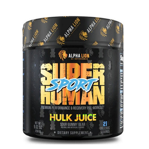 Superhuman Sport Hulk Juice Gummy Bear 21 Servings by Alpha Lion