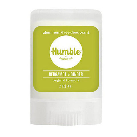 Humble Brands, Deodorant Travel Size Original Bergamot & Ginger, 0.5 Oz Humble Brands