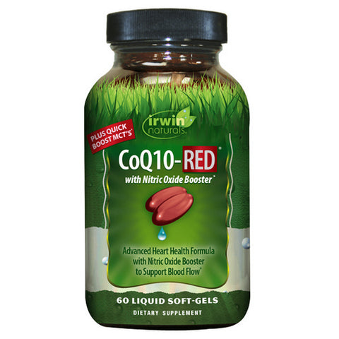 Coq10 Red 60 Softgels by Irwin Naturals