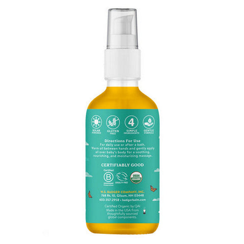 Badger Balm, Badger Baby Oil, 118 Ml Badger Balm