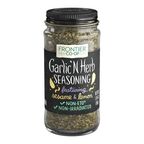 Frontier Coop, Garlic 'N Herb Seasoning Blend, 1.94 Oz