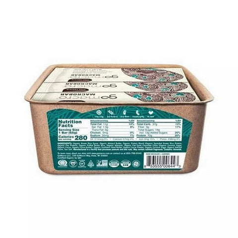 Gomacro, MacroBars Dark Chocolate And Almonds, 12 Count Gomacro