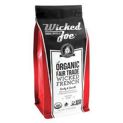 Wicked Joe Coffee, Wicked French Roast, 12 Oz Wicked Joe Coffee