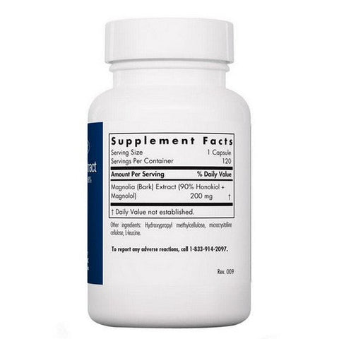 Nutricology/ Allergy Research Group, Magnolia Extract Honokiol Plus Magnolol 90%, 120 Veg Caps Nutricology/ Allergy Research Group