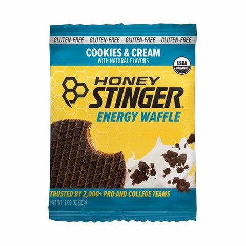 Honey Stinger, Cookies And Cream Gluten-Free Energy Waffle, 1.06 Oz(Case Of 12)
