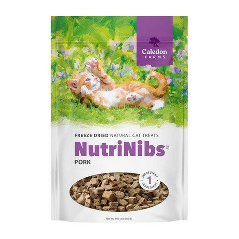 Caledon Farms, Cat Treats Pork Nibbles, 1.05 Oz (Case Of 8) Caledon Farms