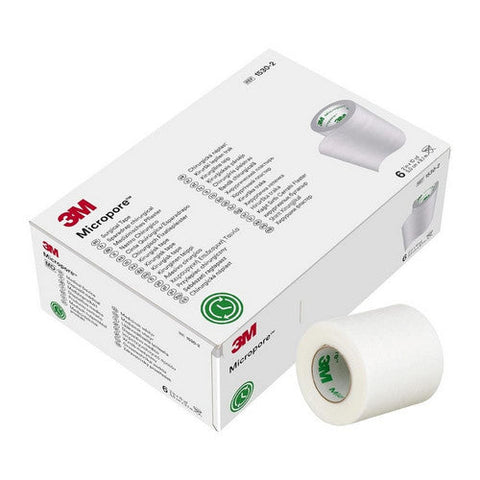 3M, Micropore Tape 2 Inches, 6 Count 3M