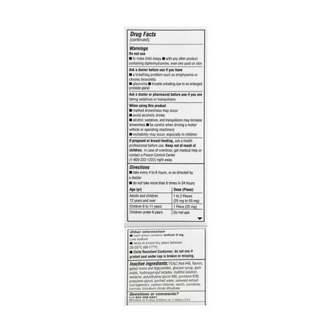 Foster And Thrive, Allergy Relief Diphenhydramine Hcl, 25 Mg, 20 Count Foster And Thrive