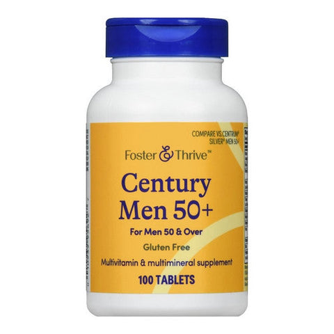 Foster And Thrive, Century Men 50 Plus, 100 Tabs Foster And Thrive