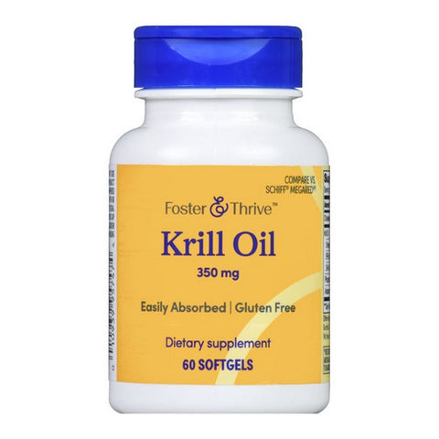 Krill Oil 60 Softgels by Foster And Thrive