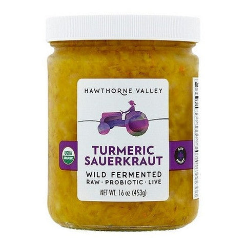 Hawthorne, Turmeric Sauerkraut, 16 Oz (Case Of 6) Hawthorne