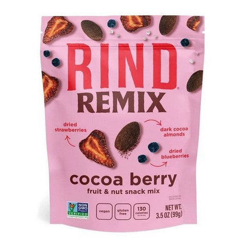 Rind, Cocoa Berry Snack Mix, 3.5 Oz (Case Of 6) Rind