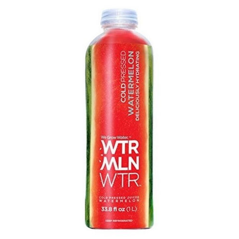 Watermelon Water, Cold Pressed Watermelon Water, 33.8 Oz (Case Of 6) Watermelon Water