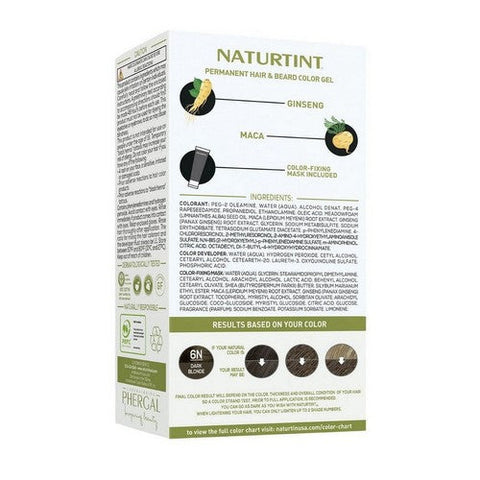 Naturtint, Men's Permanent Hair Color 6N Dark Blonde, 5.75 Oz Naturtint