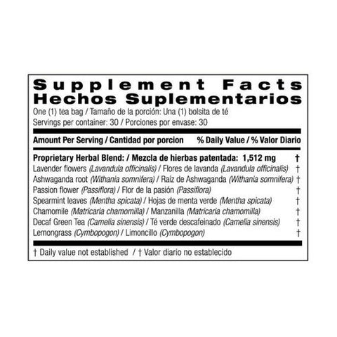 Bio Nutrition Inc, Bedtime Wellness Tea, 30 Count Bio Nutrition Inc