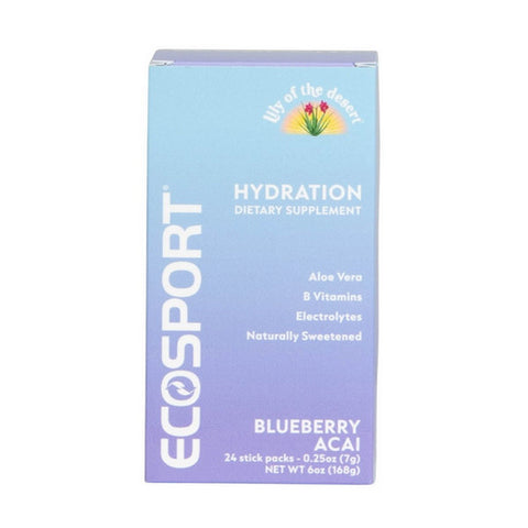 EcoSport Hydration Blueberry Acai 24 Count by Lily Of The Desert