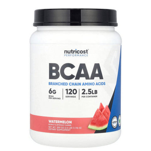 Nutricost, BCAA Powder Watermelon, 120 Servings Nutricost