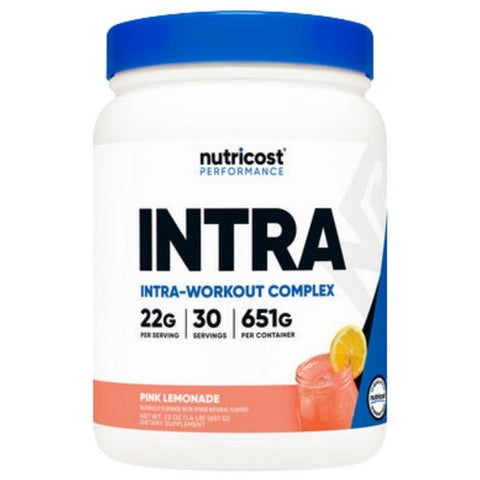 Nutricost, Intraworkout Powder Pink Lemonade, 1.5 Lb, 30 Serving Nutricost