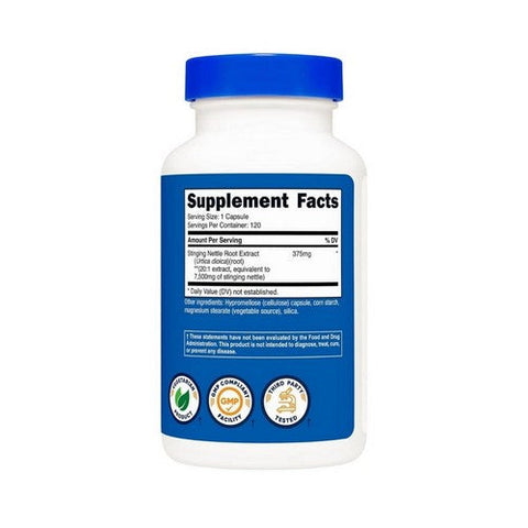 Nutricost, Stinging Nettle Root Extract, 7500 Mg, 120 Caps Nutricost