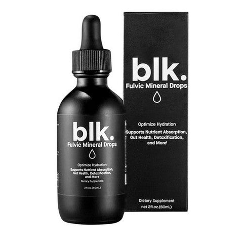 Blk Functional Beverages, Fulvic Mineral Drops, 2 Oz