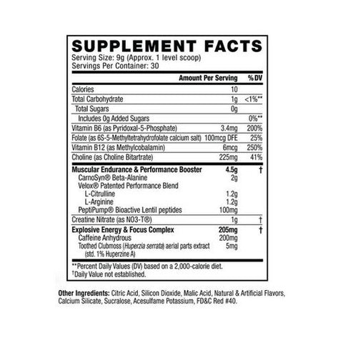 Cellucor, C4 Original Hawaiian Punch Red, 9.2 Oz