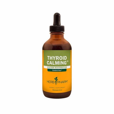 Herb Pharm, Thyroid Calming Liquid Formula, 4 Oz Herb Pharm