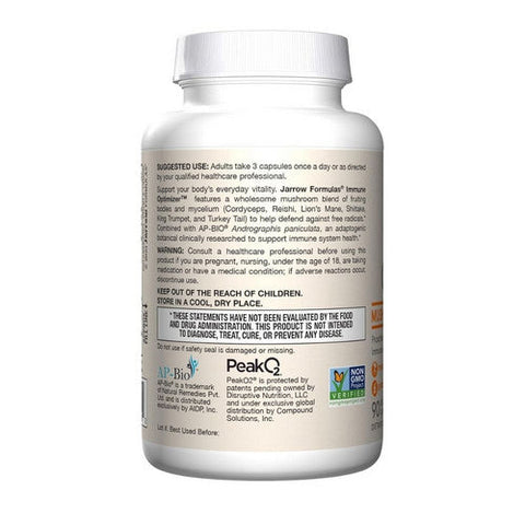 Jarrow Formulas, Immune Optimizer, 90 Veg Caps
