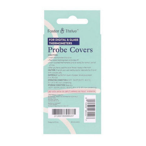 Foster And Thrive, For Digital And Glass Thermometer Probe Covers, 1 Count