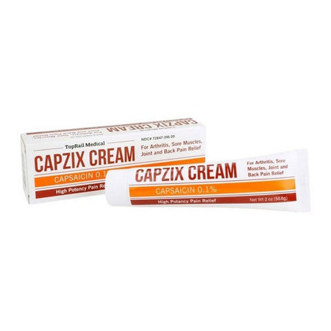 Capzix, Capsaicin 1% High Potency Pain Relief, 2 Oz Capzix