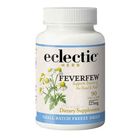 Eclectic Herb, Feverfew, 125 Mg, 90 Caps Eclectic Herb