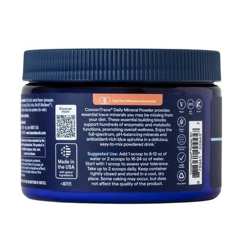 Trace Minerals, ConcenTrace Daily Mineral Powder Blue Hawaiian, 6.35 Oz