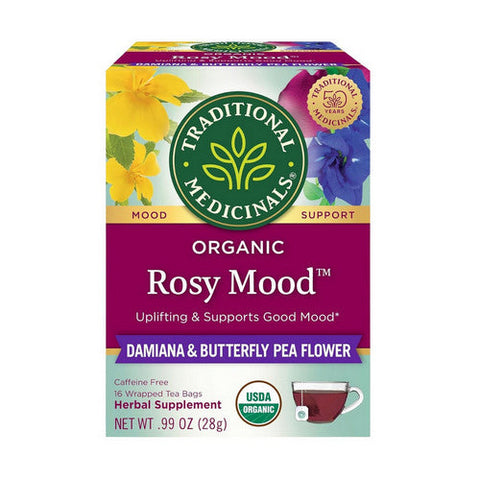 Traditional Medicinals, Organic Rosy Mood, 16 Bags