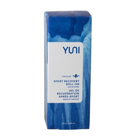 Yuni Beauty, Chillax Sport Recovery Roll On Gel, 2 Oz