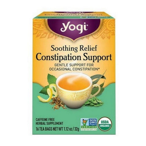 Yogi, Soothing Relief Constipation Support Tea, 16 Bags