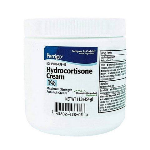 Perrigo, Hydrocortisone Cream 1% Maximum Strength Anti-Itch Cream, 16 Oz Perrigo