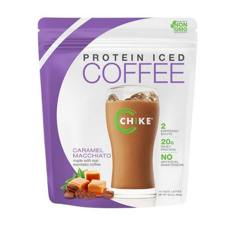 Chike Nutrition, Protein Iced Coffee Caramel Macchiato, 16.3 Oz Chike Nutrition