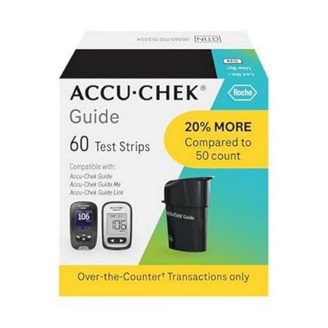 Accu-Chek, Guide Test Strips, 60 Each