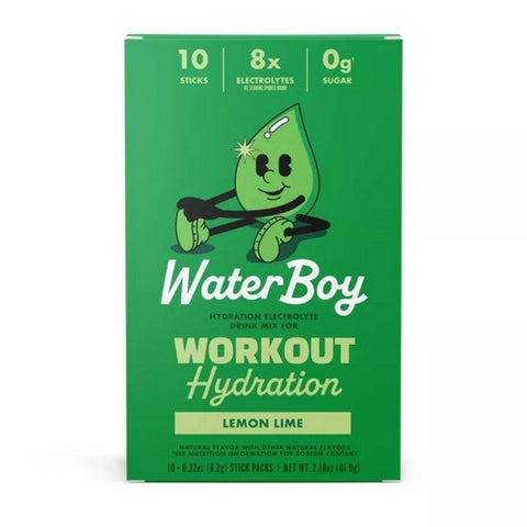 Workout Hydration Lemon Lime 62 Grams by WaterBoy