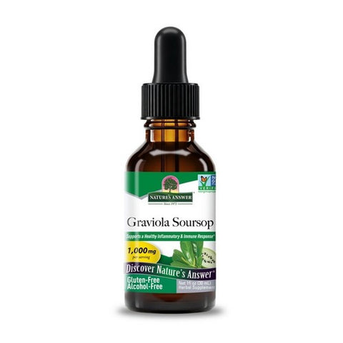 Graviola Soursop Liquid Extract 1 Oz by Nature's Answer
