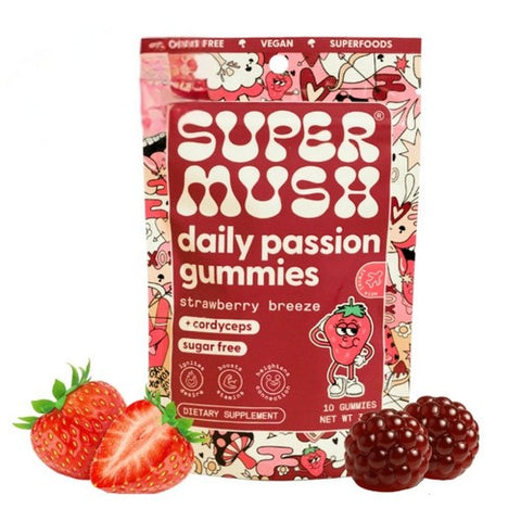 Daily Passion Gummies 10 Count by SuperMush