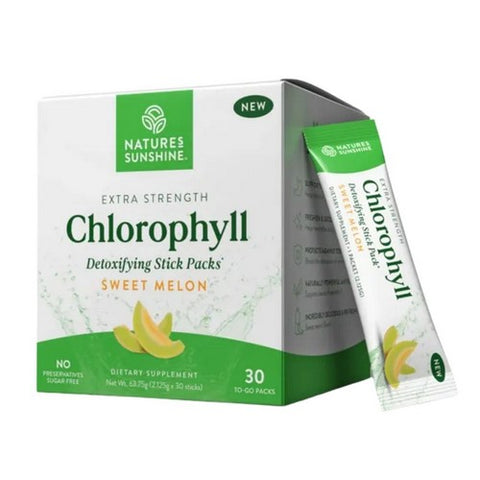 Chlorophyll Detoxifying Sweet Melon 30 Sticks by Nature's Sunshine