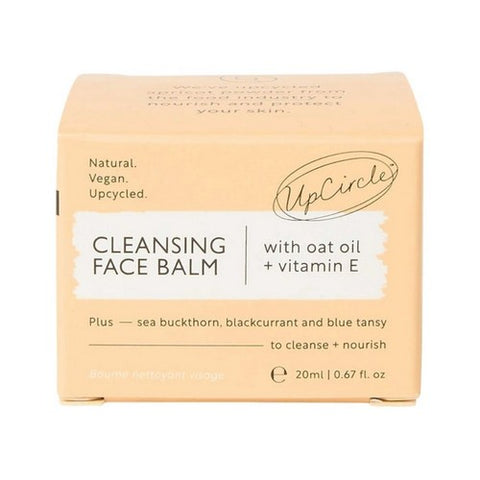 Cleansing Face Balm With Oat Oil + Vitamin E Travel Size 0.67 Oz by UpCircle
