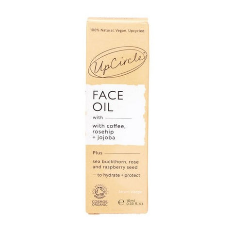 Face Oil With Coffee Rosehip + Jojoba Travel Size 0.33 Oz by UpCircle
