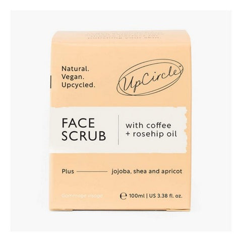 Face Scrub With Coffee + Rosehip Oil Citrus Blend 3.38 Oz by UpCircle