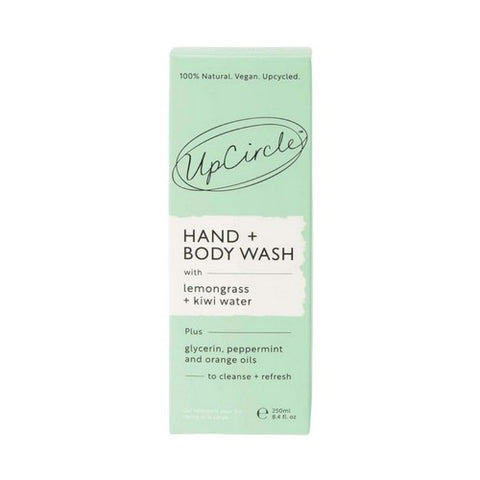 Hand Plus Body Wash With Lemongrass And Kiwi Water 8.45 Oz by UpCircle