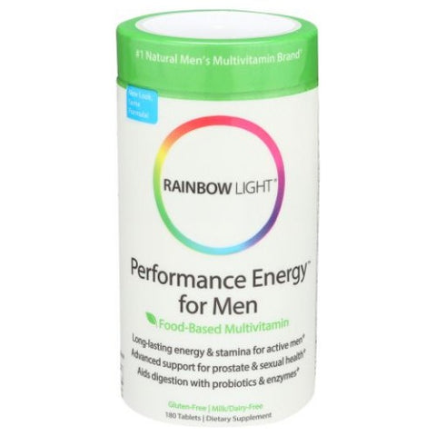 Performance Energy for Men 180 Tabs by Rainbow Light