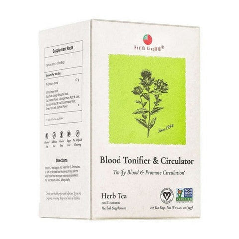 Health King, Blood Toner And Circulator Tea, 20 Bags Health King