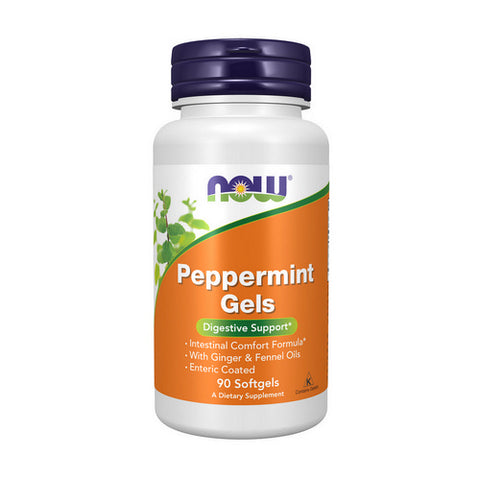 Now Foods, Peppermint Gels, 90 Sgels Now Foods
